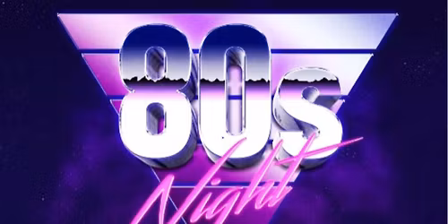 80s Night Disco Party Fundraiser