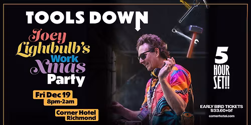 TOOLS DOWN: Joey Lightbulb's Work Xmas Party