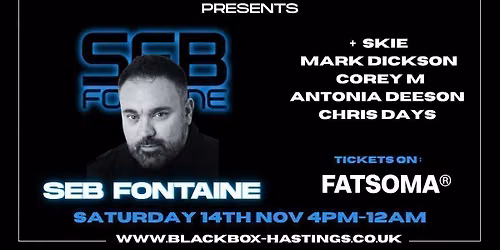 Blackbox Presents: SEB FONTAINE