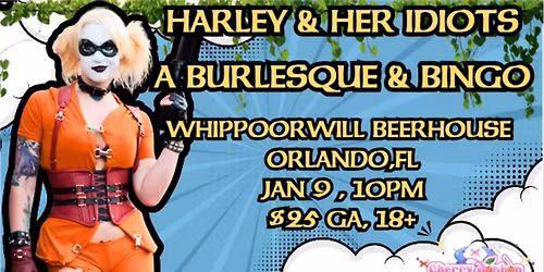 Harley Quinn Burlesque and Bingo
