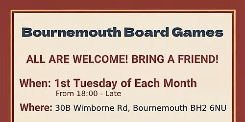 Community Monthly Boardgames