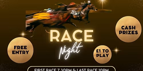 Race Night at The Hop Tap