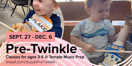 Suzuki Pre-Twinkle Music Classes for Kids