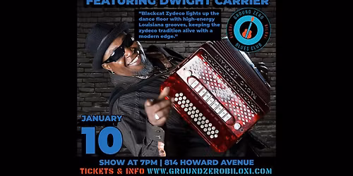 Blackcat Zydeco Featuring Dwight Carrier