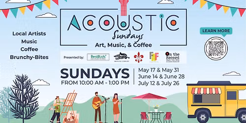 Acoustic Sundays - Art Music & Coffee at Lot 323 - FINALE