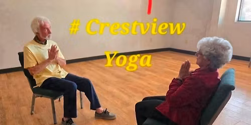 Chair Yoga: Monday 3pm to 4pm