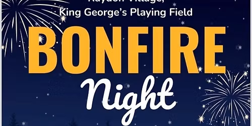 Raydon Bonfire & Firework Night
