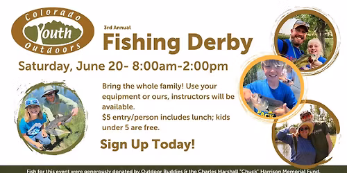 Fishing Derby at Colorado Youth Outdoors
