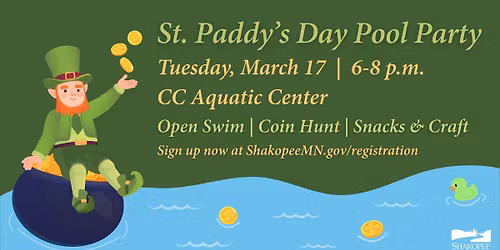 St. Paddy's Day Pool Party