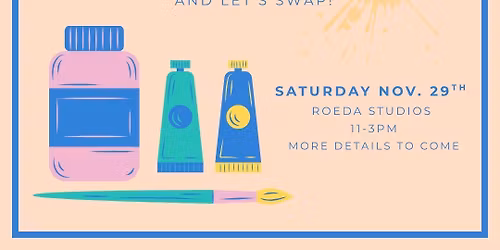 Artful Exchange: Art Supply Swap