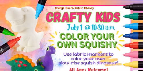 Crafty Kids- Color Your Own Squishy 