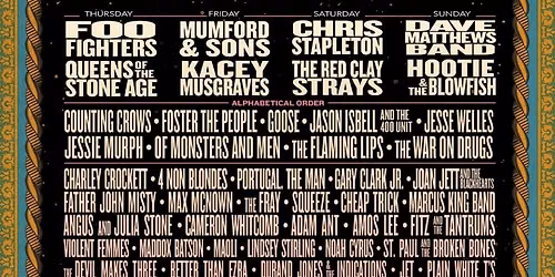 Bourbon & Beyond Festival: Foo Fighters & Queens Of The Stone Age - Thursday