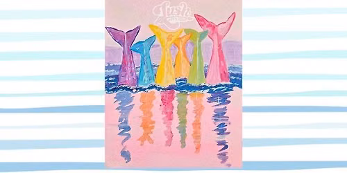 Kids Mertails Paint Class - July 19, 2-3 pm