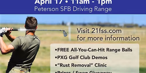 Peterson SFB Driving Range Season Kick Off