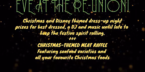 Christmas Eve @ the Re-Union Hotel