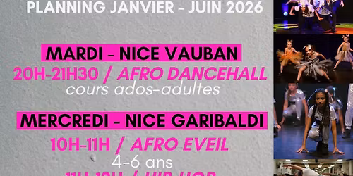 Cours de danse Afro Et Heels \/ Nice LE 109 \/ 2026
