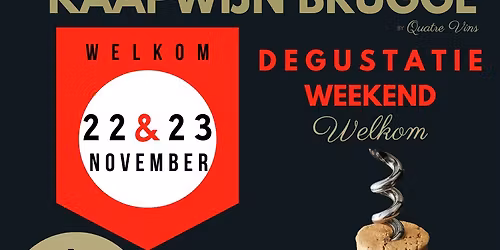 DEGUSTATIEWEEKEND 