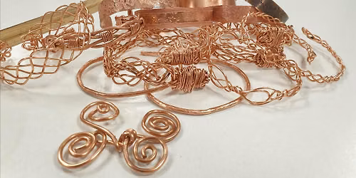 Beaded Copper Bangles - Community Craft