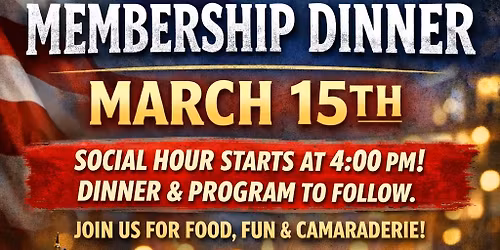 Membership Dinner
