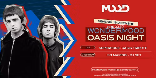 \ud83c\udff4\udb40\udc67\udb40\udc62\udb40\udc65\udb40\udc6e\udb40\udc67\udb40\udc7f WONDERMOOD \ud83c\udf99\ufe0fLive: Supersonic - Oasis Tribute \ud83d\udccc MOOD Social Club - Rende (CS)