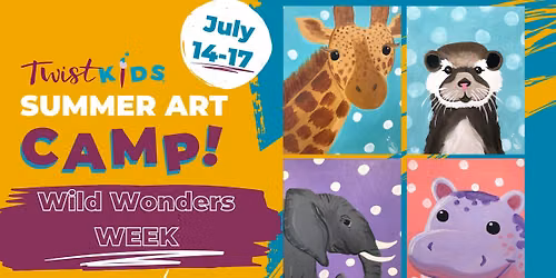 Summer Kids Art Camp Wild Wonders at Twist Grand Rapids