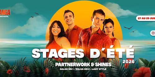 \u2600\ufe0f Stages d'\u00e9t\u00e9 2026 Buyanga | Salsa ON 1 \/ ON 2 \/ Lady Style