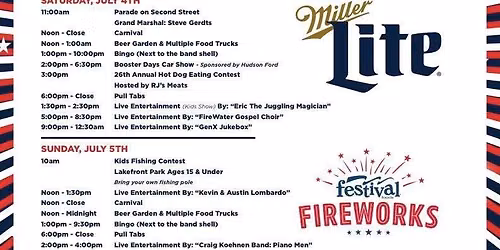 Hudson's Booster Days