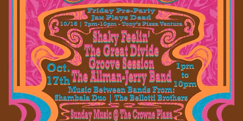 ShakyFest II @ Tony's Pizza Ventura, CA