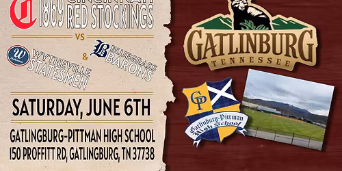 1869 Cincinnati Red Stockings vs. Wythesville Statesmen & Bluegrass Barons