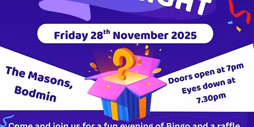 Charity Bingo for SENSE