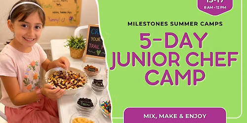 Junior Chef Summer Camp (5-Day) \ud83e\uddd1\u200d\ud83c\udf73
