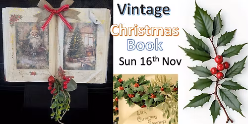 Vintage Christmas Book workshop