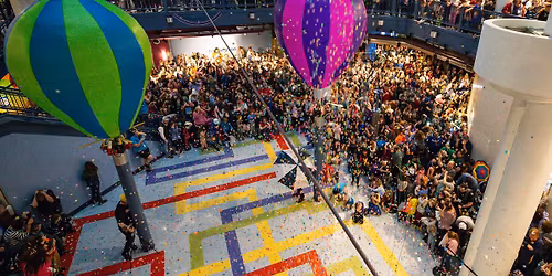 New Year's Eve Eve Bouncy Ball Drop