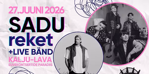 reket LIVE b\u00e4ndiga + SADU