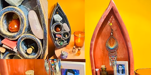 Curiosity Shelves Pottery Workshop for beginners.