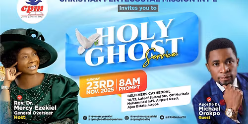 SPECIAL HOLY GHOST SERVICE 