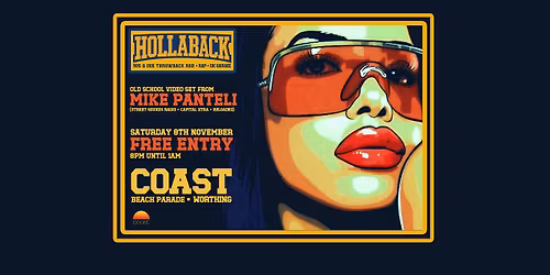HOLLABACK - 90s & 00s Throwback R&B, Rap & UK Garage.
