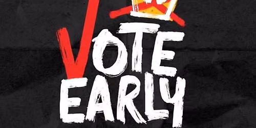 No Kings Vote Early Rally