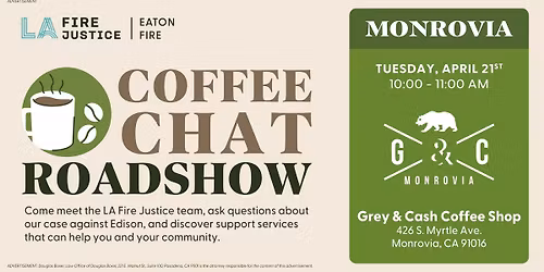 Coffee Chat Roadshow: Monrovia