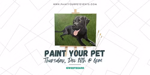 Paint Your Pet @ Woofboard