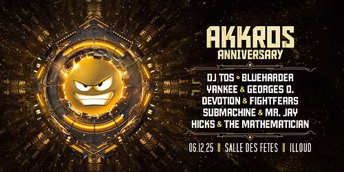 Akkros Anniversary by Hades Production | Hardmusic all night ! 