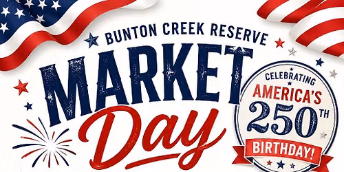 Bunton Creek Reserve Market Day