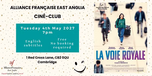 Cin\u00e9-club in Cambridge - La Voie royale (The Path of Excellence)