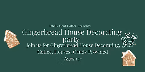 Gingerbread House Decorating Party