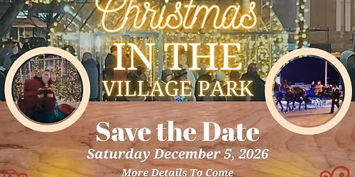 Christmas In The Village Park