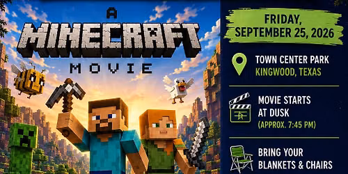 The Livable Forest\u00ae Movies in the Park: A Minecraft Movie