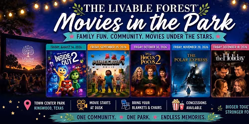 The Livable Forest\u00ae Movies in the Park: A Minecraft Movie