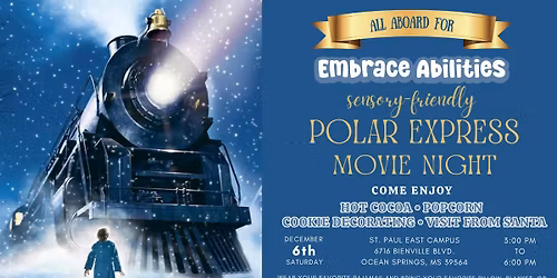 Sensory-Friendly Polar Express Movie Event