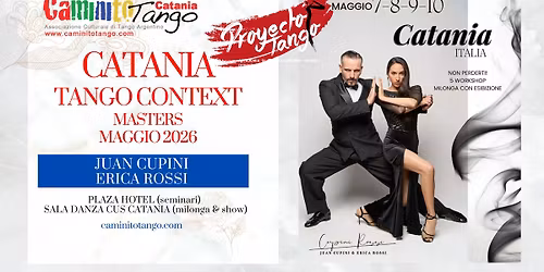 Catania Tango Context - Masters 2026 - Jun Cupini & Erica Rossi
