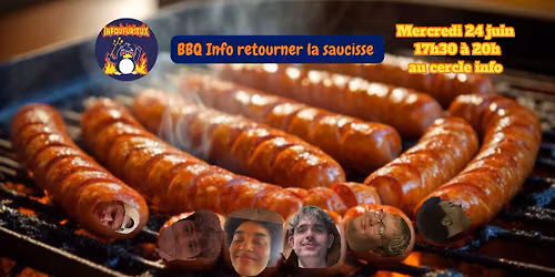 BBQ Info retourner la saucisse